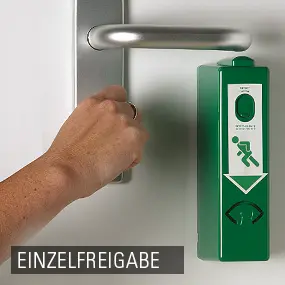 Fluchtwegsicherung Einzelfreigabe