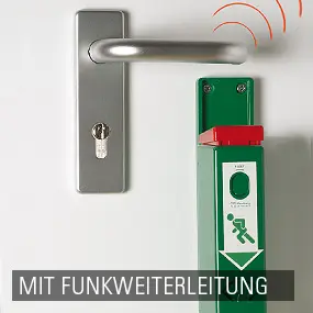 Fluchtwegsicherung mit Funkweiterleitung