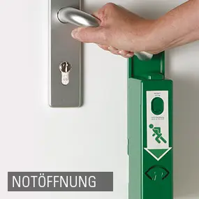 Fluchtwegsicherung Notöffnung