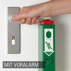 Fluchtwegsicherung mit Voralarm