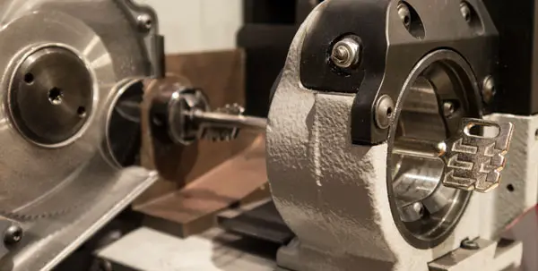 Schlüssel CNC gefertigt